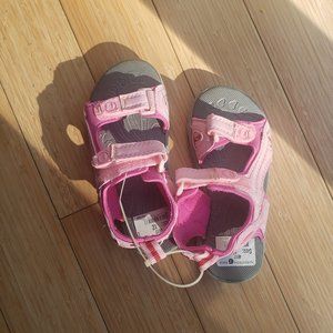 E-Sports Sandals Toddler Girl Size 12 Pink